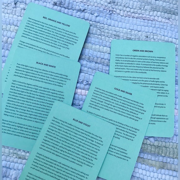 2/$10 DREAM DECK Case Reading Cards Interpreting Dreams Theme Cards Complete Set - Picture 6 of 11